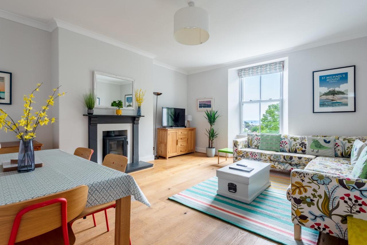Manacles - Spacious Flat Near Beach With Sea Views & Parking Falmouth Extérieur photo